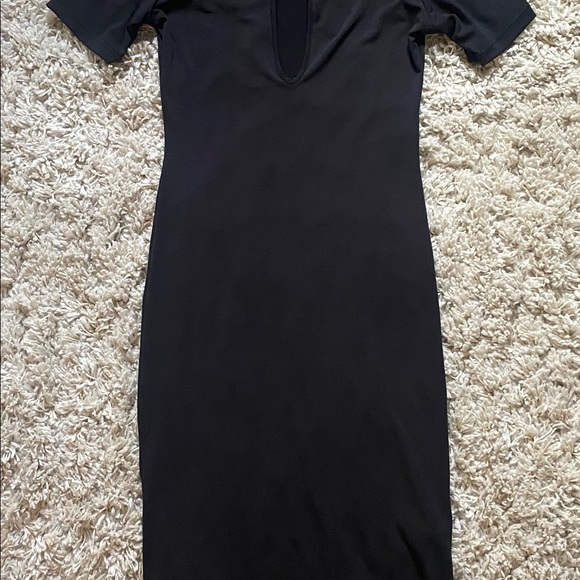 Motel Black Bodycon Dress - Picture 3 of 3
